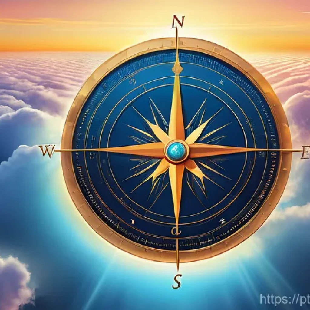 자기 객관화를 위한 목표 설정 전략 - A conceptual image showing a person's inner world, where glowing, interconnected pathways represent ...